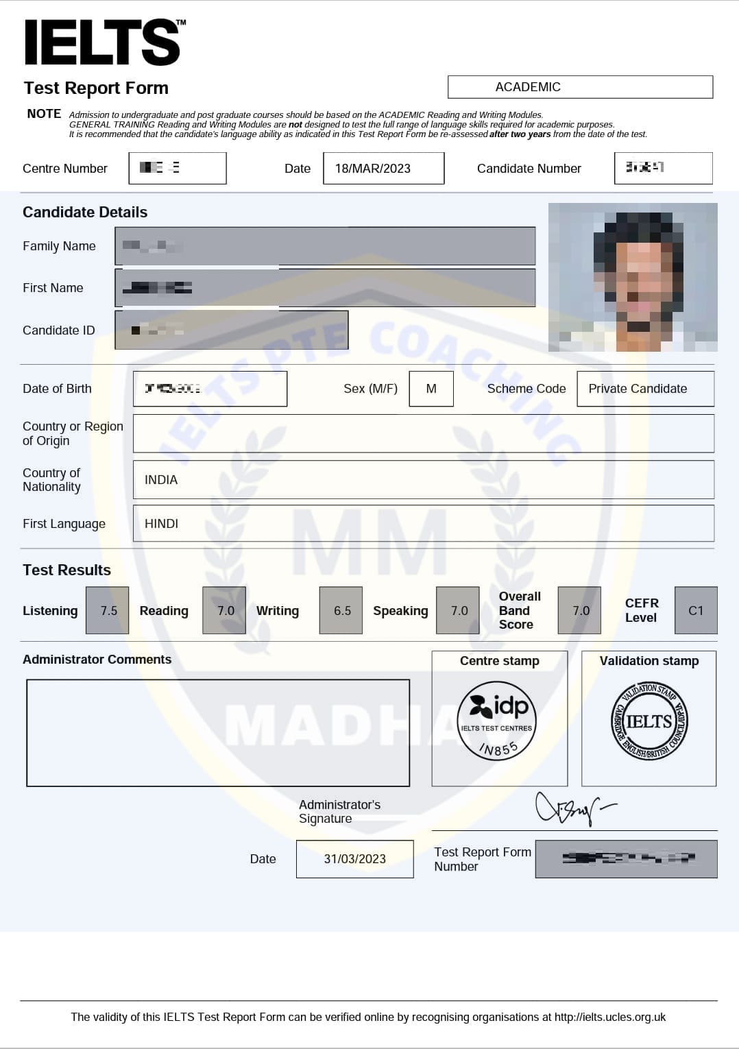 7 Band student 1 photo