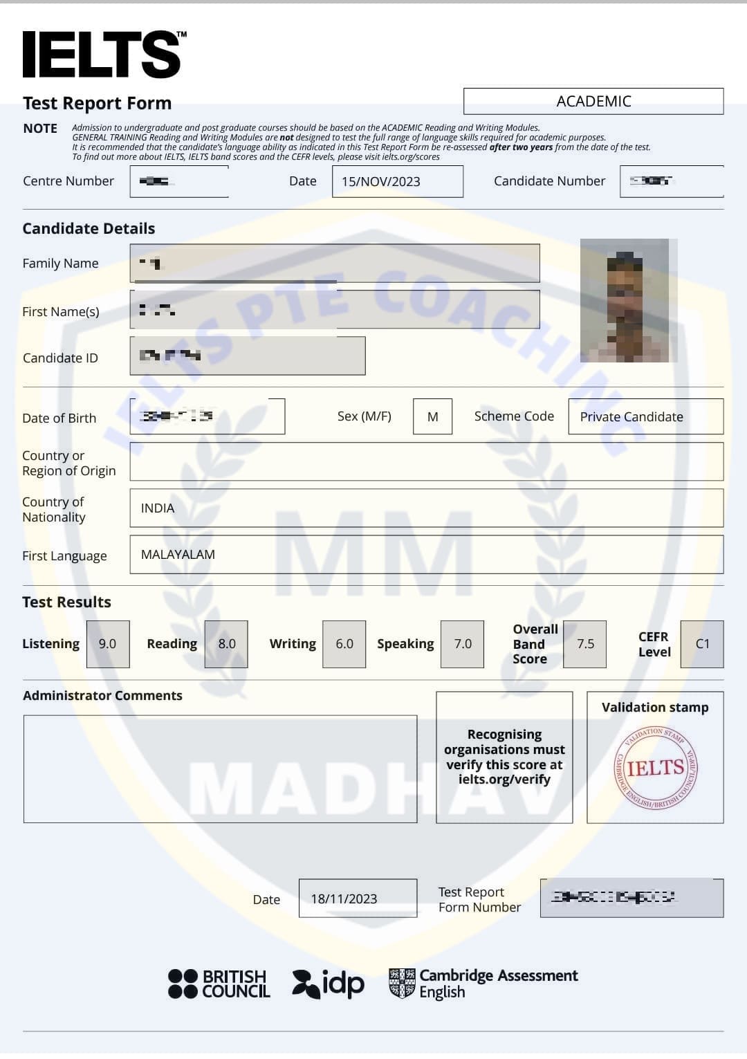 7.5 Band student 2 photo