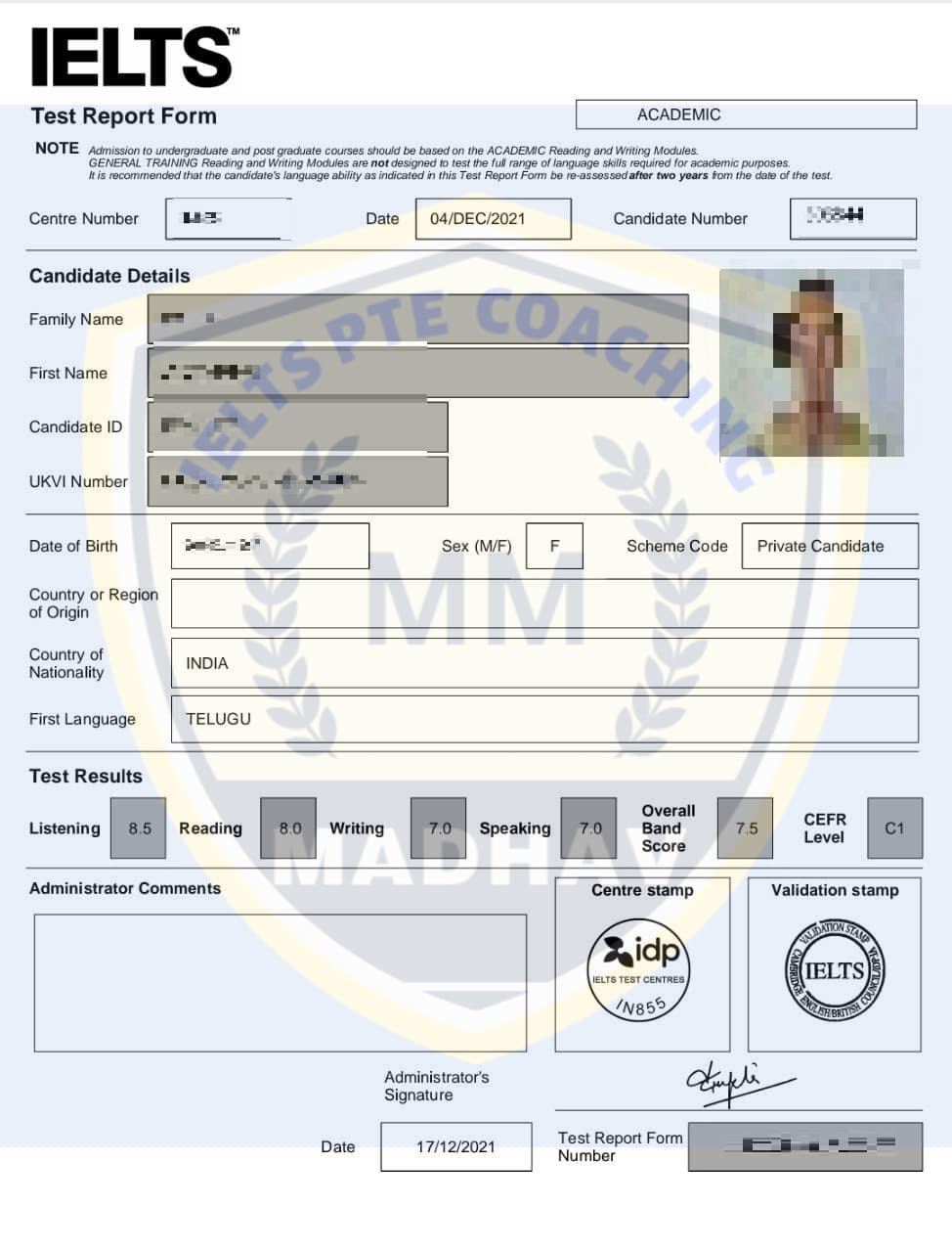 7.5 Band student 3 photo