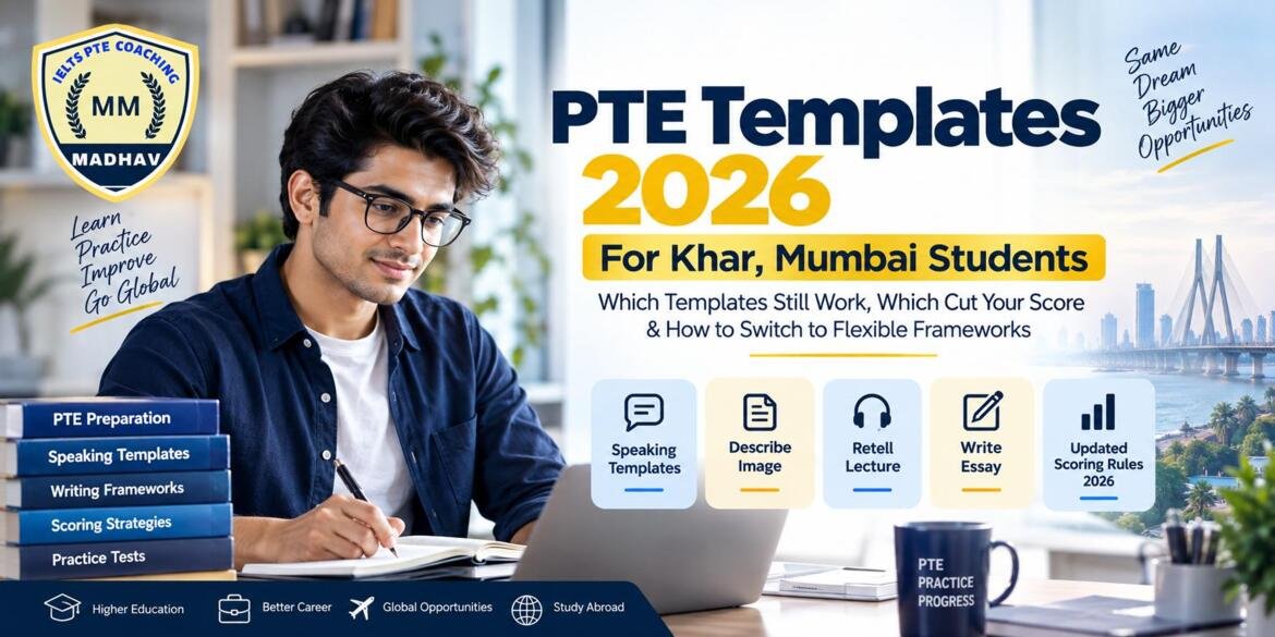 Best Online PTE Classes in Khar Mumbai | PTE Templates 2026