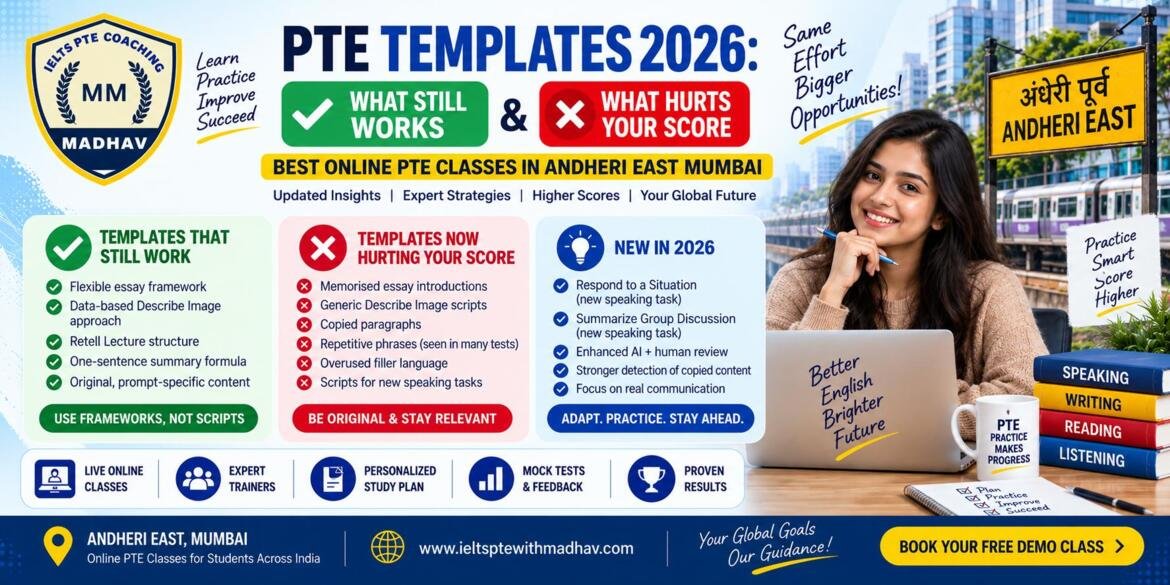 PTE Templates 2026 What Still Works and What Hurts Your Score